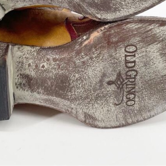 RARE Old Gringo Tan and Red Western Boots - Picture 8 of 16